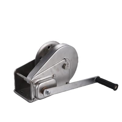 China High Quality Hand Winch Brake Boat PAT SL 2600LBS 304 Stainless Steel Marine Pulling Winch For Sea Boat Anchor Winch for sale