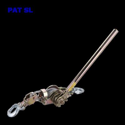 China Tight Line Good Quality DIY Tools 3T Multifunctional Steel Cable Hand Puller For Tightening Wire 2 Hook Electric Power Tool for sale