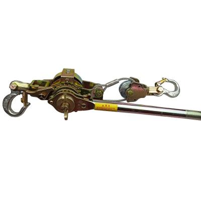 China Power Construction 2 Ton Hand Ratchet Take-Up Type Puller Hand Winch Power Puller for sale