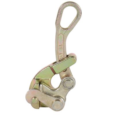 China High Quality Aerial Power Construction 2T Cable Clamp Steel Wire Clip (American) for sale