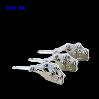 China High Quality Steel #45 PAT SL Wire Rope Grip Pull Sock Hand Puller Come Along Flange Wire Grip for sale