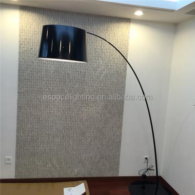 China Modern Unique Art Foscarini Arch Fishing Standing Floor Lamp For Living Room Decoration for sale