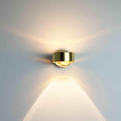 China Circle Modern Brass Finish Indoor Lights & Lighting > Indoor Lighting > Wall Lamps for sale