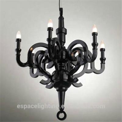 China Chandelier Wholesale Price Fiberglass Pendant Light Candle Led Modern Chandelier Light for sale