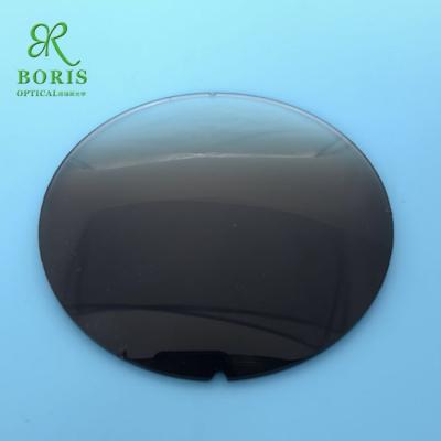 China 71/73/75mm Boris Custom Sunglass Lenses Non-polarizedcr-39 1.49 gradient brown sunglasses lens Te koop