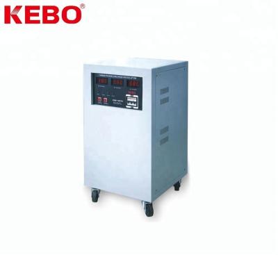 China SVC KEBO AVR 15KVA AC Voltage Stabilizer Auto Servo Motor Type for sale