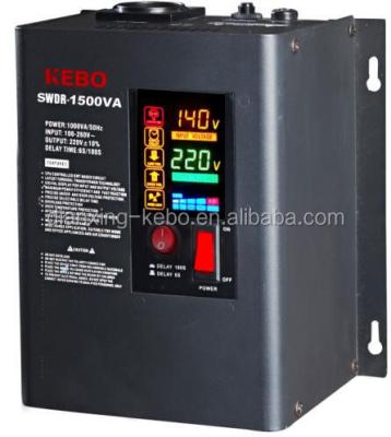 China SVC AVR 1500VA Wall Mounted Type Automatic AC Voltage Stabilizer for sale