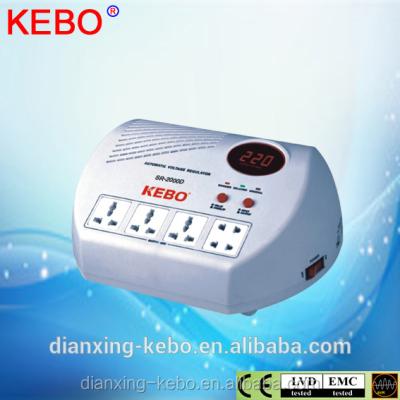 China SVC KEBO AVR 2000VA AC Automatic Voltage Stabilizer Relay Type for sale