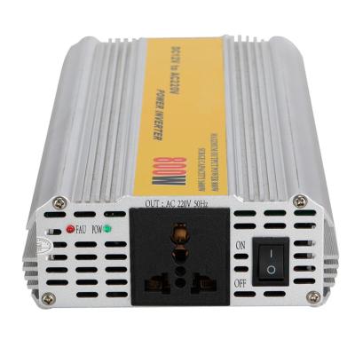 China 800W Peak Rated 1600W High Frequency Pure Sine Wave Off Grid Powr Home Solar Inverter 12V 220V 195*128*51mm for sale