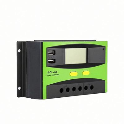 China Smart Solar Charger Controller Digital 12V 24V 20A 30A 40A 50A 60A PWM Bangladesh Circuit Diagram Solar Charge Controller for sale