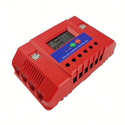 China Kadip 12V 24V pwm solar charge controller 40A manual solar controller charger controller SY-60AT3 (red) for sale