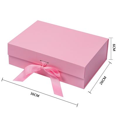 China Large Custom Luxury Magnetic Folding Gift Box Collapsible Packaging Collapsible Box with Magnet Closure for Easy to Ship and Store for sale