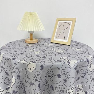 China Stain Resistant 35% Cotton Cartoon Series Mickey Printed Canvas For Table Cloth Curtain Tile Chair Cover Tent Sofa Canvas Tote Bag for sale