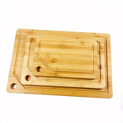 China 3 Sizes Acacia/Bamboo Solid Wooden Chopping Board Blocks Custom Engraved Kitchen Set for sale