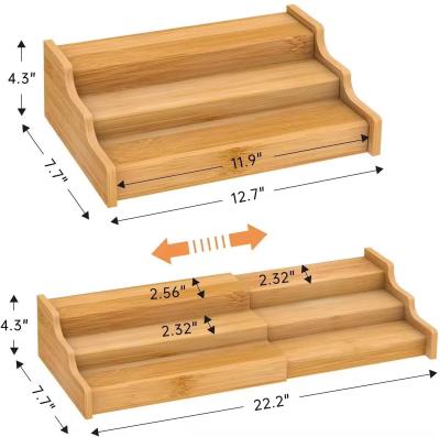 중국 32.5x21.5x11cm 현대 부엌 캐비닛 디스플레이 저장 선반 네 층 판매용