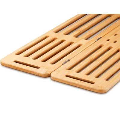 China Indoor Household Kitchen Holders Dish Furniture Organizer Storage Rack Made of Bamboo for sale