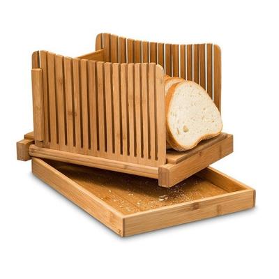 Cina Apparecchiatura per tagliare il pane di bambù con design multifunzionale 34cm x 24cm x 21cm in vendita