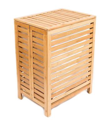 China EU Certified Bamboo Laundry Storage Hamper Collapsible Waterproof for sale