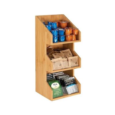 Cina Multifunzione Bamboo Spice Rack Organizer Kitchen Storage ODM in vendita