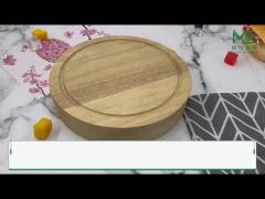 Wholesale High Quality Bamboo Deli Cutting Board Cheese Board Cheese Board with 4 Knives