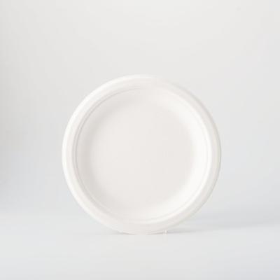 China Disposable Tableware Disposable Sugarcane Dishes Dish Dinner Dishes Eco-friendly Sugarcane Dishes for sale