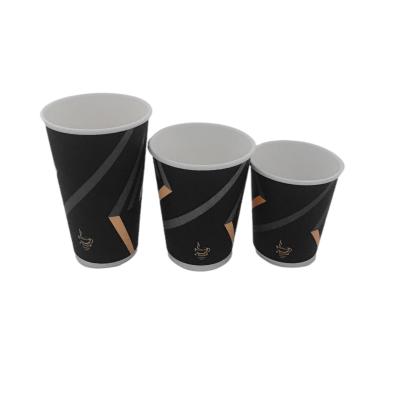 China Disposable Double Wall PE Coated Paper Cups OEM for sale