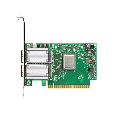 China Mellanox ConnectX-5 Dual Port 10/25GbE SFP28 Adaptador Tarjeta de red PCIe para servidores en venta