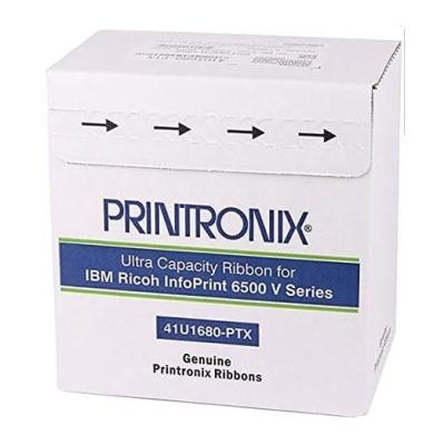 China Printronix 41U1680-PTX Doppelspulverband 6-Pack schwarz ASIN B016GNX96G bereit zum Versand zu verkaufen