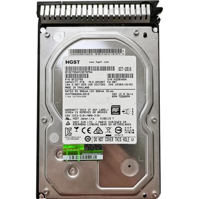 Cina 2TB 3,5' 7200RPM 12G Server SAS Dischi rigidi H3C P/N 0F22799 Tempo medio di ricerca 4,9ms in vendita