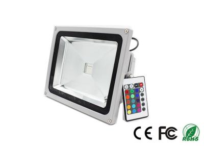 China Remote Controlled Outdoor RGB Led Flood Light 30 Watt Long Life Span for sale