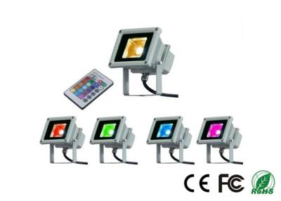 China Waterproof Led Flood Light 10w RGB Remote Controlled High Efficency for sale