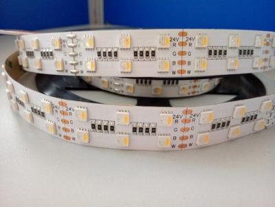 China 4 in 1 RGBW LED Strip 24V 120LEDs/m Double Lines for sale