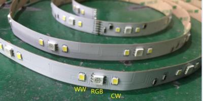 China 24V RGB +CCT LED Strip RGBWC RGBWA RGB+CW+WW RGB+tunable white LED strip for sale