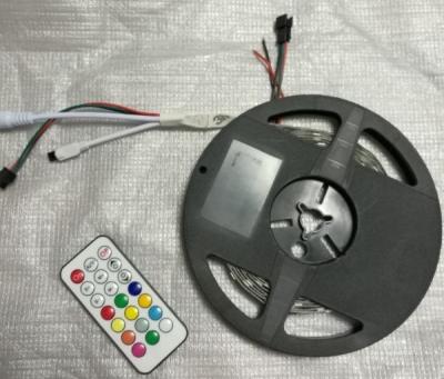 China Plug Play Built-in Control Digital SPI Dream Color LED Strip IR remote control 63 effects for sale