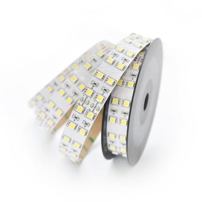 China SMD 5050 LED Strip 120LEDs/m12V  24V 20mm Wide Double Lines Double Rows for sale