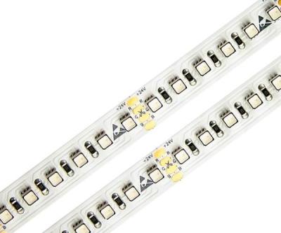 China Newest SMD 3535 RGB LED Strip 24V 120LEDs/m 10mm Wide for sale