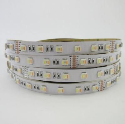 China 5 in 1 RGB+CCT  RGBWA WRGBW 5 chips in 1 LED WWRGBPW 5 color in 1 LED Strip for sale