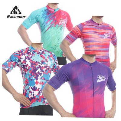 China Comfortable F-08 Cycling Jersey Manufacturer Wholesale Abstract Style Design Custom Cycling Wear Set Mens Mountain Bike Slim Fit Cycling Jersey for sale