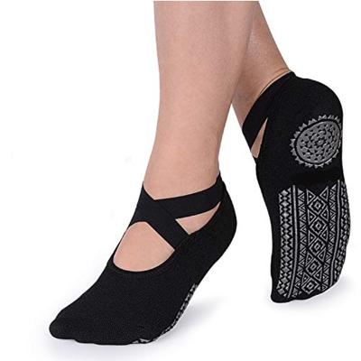 China TY-0901 Wholesale custom made women QUICK DRY grip unique yoga cotton soft silicone non-slip dance ballet Pilates socks for sale