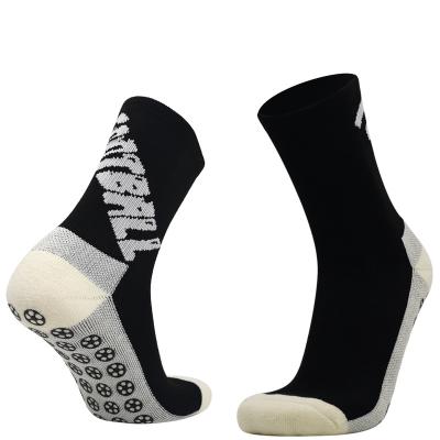 China J-589 Logo Oem Basketball Sports Sock Men's Anti Slip Towel Grip Sock Bottom Non Scratch Sports Custom Anti Slip Football Anti Slip Socks for sale