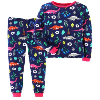 China C172-Wholesale Daily Life Print Kids Sleepwear Custom Pajamas Fashion Kids Pajamas Long Sleeve Suits for sale