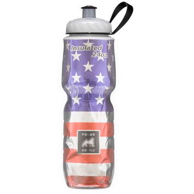 China Sustainable Plastic Insulated 24oz Sport Cycling BPA Free Water Bottle Pola Bottle for sale