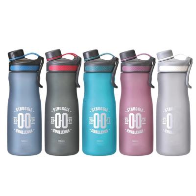 China Sustainable Plastic Water Jug Water Bottle Gym Bottle Customized 1000ml for sale