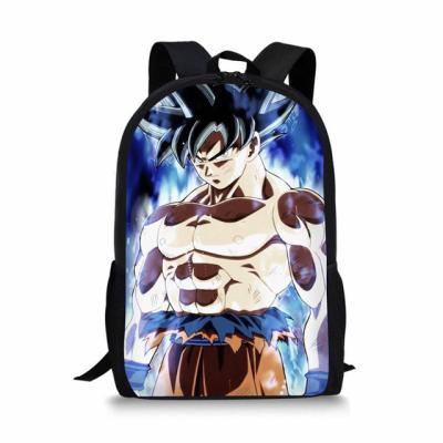 China Newest Fashion Design Dragon Ball Z Printed Student Kids Mochilas Backpack Bookbags School Bags 2020 For Boys for sale