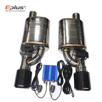 China Stainless Steel Stainless Steel EPLUS Car Electrical Valve Pipe Exhaust Cutout Wireless Remote Control Valve Set With electrical  Actuator 2'/2.5'/3'/3.5' for sale