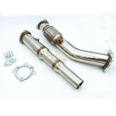 China 3inch 76mm Turbo Down Pipe For 1999-2005 V.W Golf GTI Jetta Beetle 1.8T MK4 Universal Universal for sale