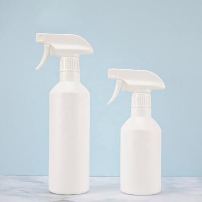 China Cosmetic Recycle Plastic Agricultural Eco-packaging ACP 300ml 500ml Trigger Sprayer Bottle For Chemical Spray Head With Spout for sale