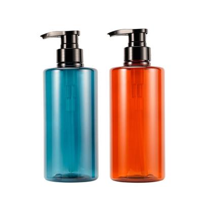 China Cosmetic Recycle Eco-packaging ACP 300ml 500ml Plastic Bottle For Shampoo Shower Gel Bottle With Sanitizer Lotion Pump Customized for sale