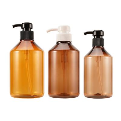 China Cosmetic Recycle Eco-packaging ACP 300ml 400ml 500ml Plastic Bottle For Shampoo Shower Gel Bottle With Sanitizer Lotion Pump Customized for sale