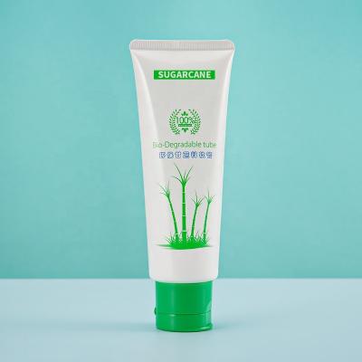 China Eco-friendly 100% Recyclable Eco-friendly Cosmetic Tube Facial/Hand Care Cream Polyethylene Skin/Sugarcane Tube Lotion Packaging for sale